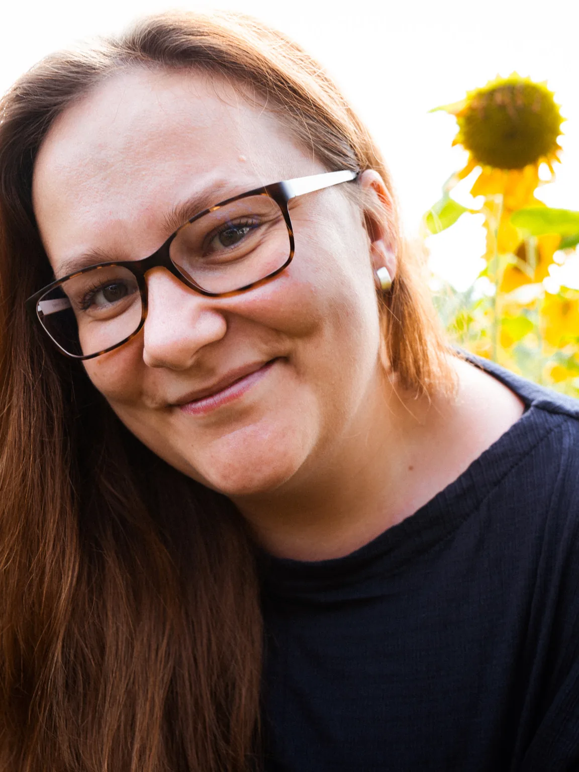 Maria sonnenblumen hochkant