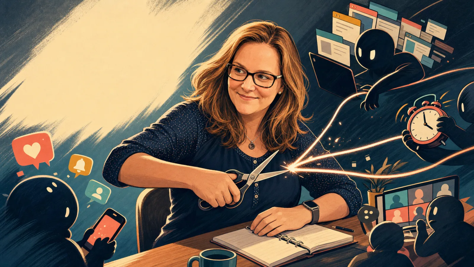 Illustration zum Beitrag: Kannst du diesen 31 Zeitfressern widerstehen?