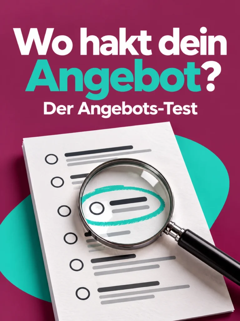 Der Angebots-Test